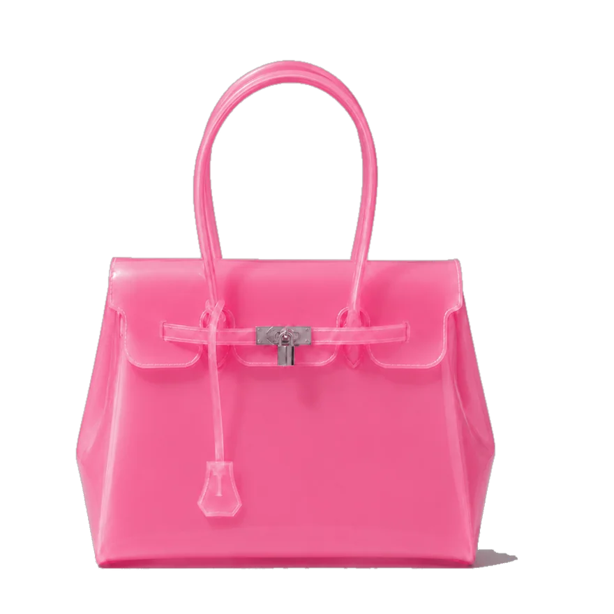 Watermelon jelly gloss bag handbag, 360° view