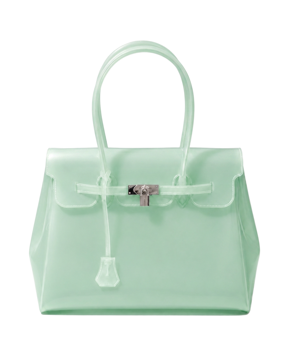 Mint jelly Firkin handbag
