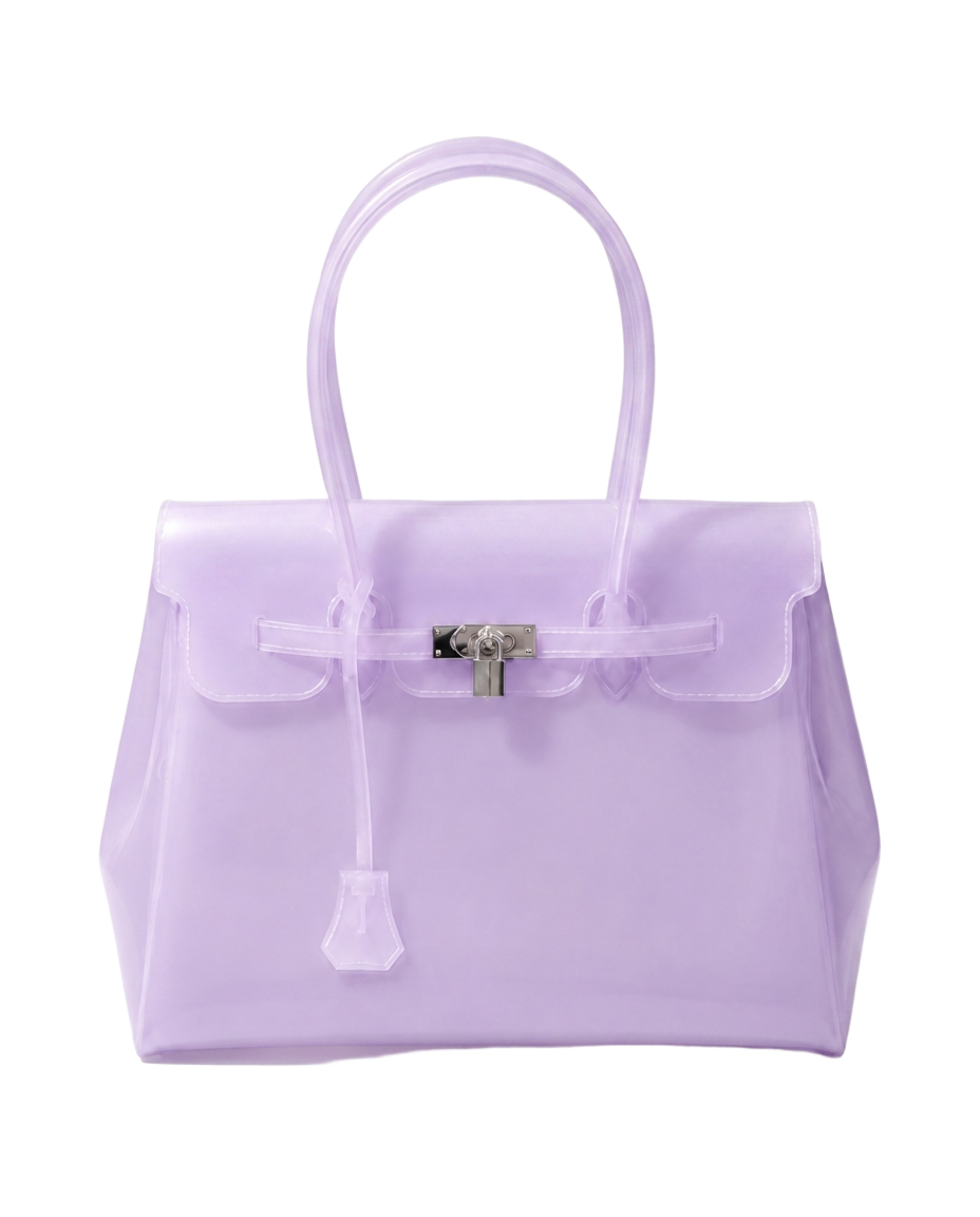 Lilac jelly Firkin handbag